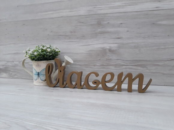 Viagem - Palavra de Mesa em mdf - Linha Ck