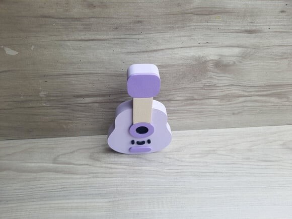 Violão em mdf - Peça Decorativa de Mesa