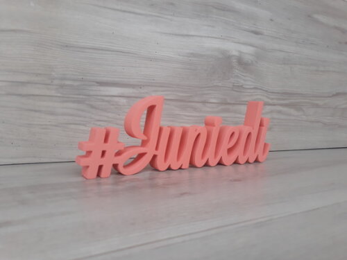 #Personalizado - peça de mesa em mdf