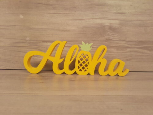 Aloha com Abacaxi