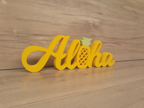 Aloha com Abacaxi