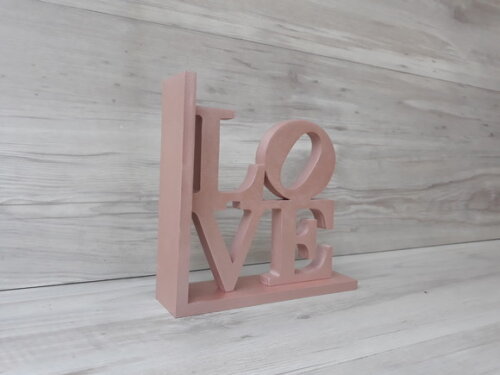 Aparador de Livros Love NY - Rose Gold