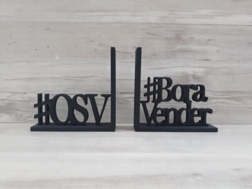 Aparador de Livros PERSONALIZADO - Par