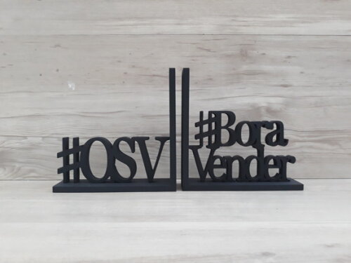 Aparador de Livros PERSONALIZADO - Par