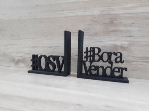 Aparador de Livros PERSONALIZADO - Par