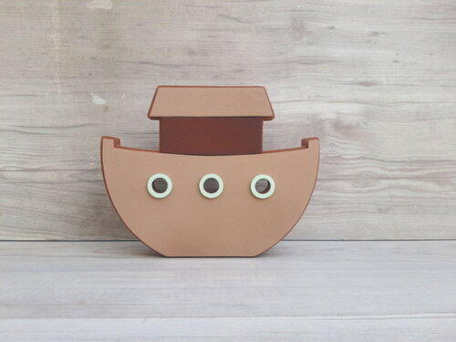 Arca de Noé - Peça de Mesa em mdf - 15 cm