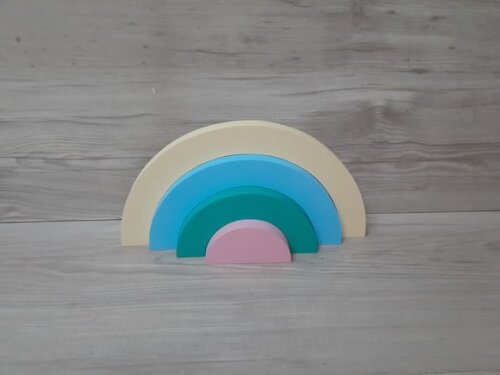 Arco Íris de mesa em mdf - 4 cores