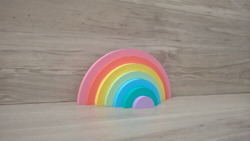 Arco Íris de mesa - decoração infantil Festa Arco Íris