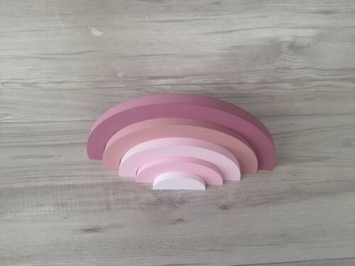 Arco Íris de Mesa em mdf - 5 Arcos - Cores Personalizadas