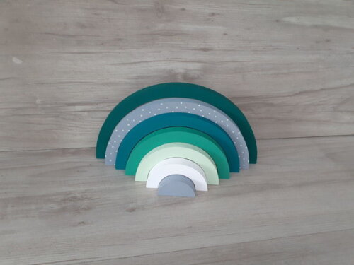 Arco Íris de Mesa em mdf - Cores Personalizadas