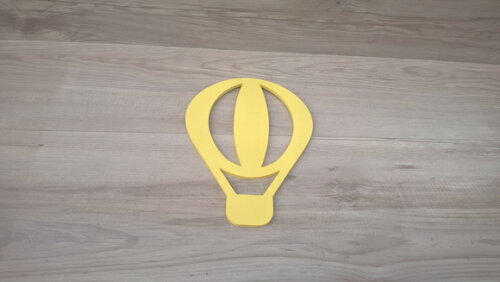 Balão em mdf - Decoração de Parede