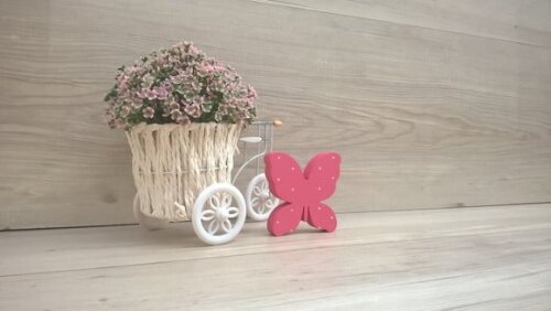 Borboleta de mesa em mdf