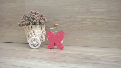 Borboleta de mesa em mdf
