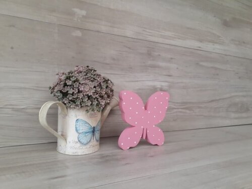 Borboleta De Mesa Em Mdf