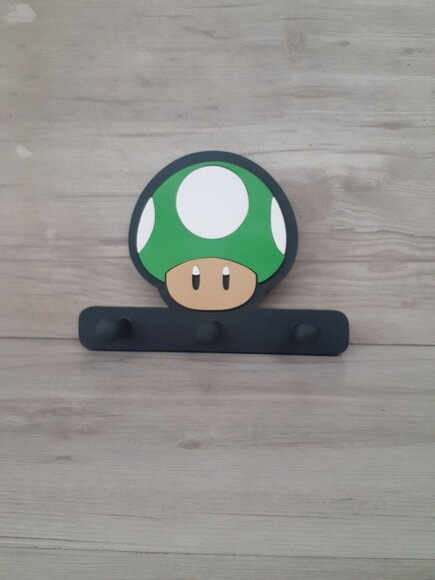 Cabideiro Super Mario - Cogumelo Vida