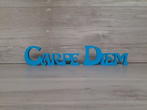 Carpe Diem - Letras Decorativas