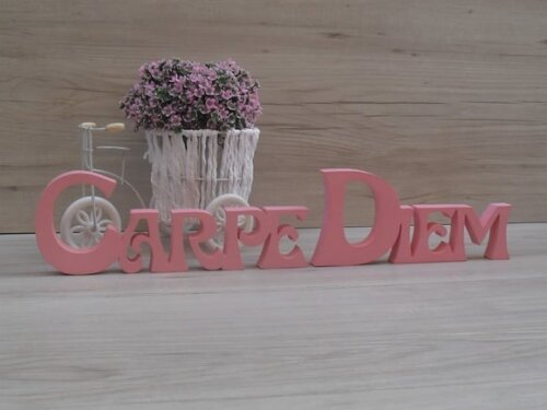 Carpe Diem - Letras Decorativas