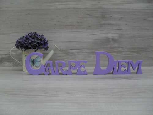Carpe Diem - Letras Decorativas