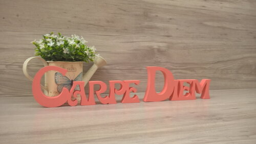 Carpe Diem - Letras Decorativas