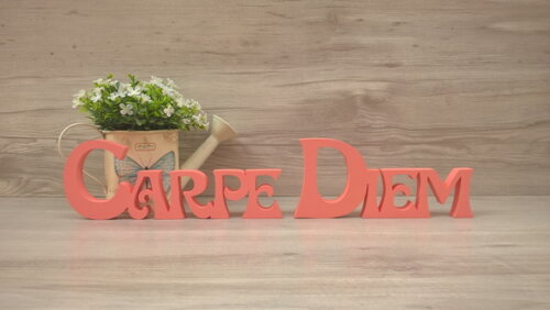 Carpe Diem - Letras Decorativas
