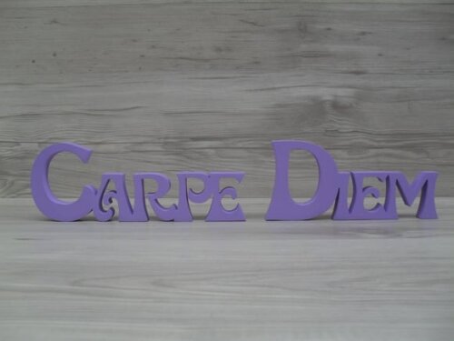 Carpe Diem - Letras Decorativas