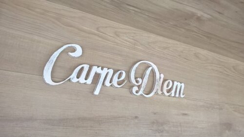 Carpe Diem - PAREDE - pátina