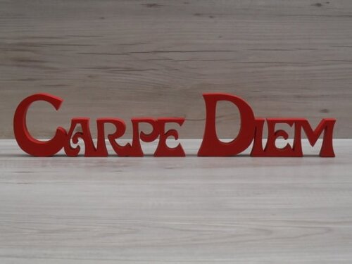 Carpe Diem - Letras Decorativas