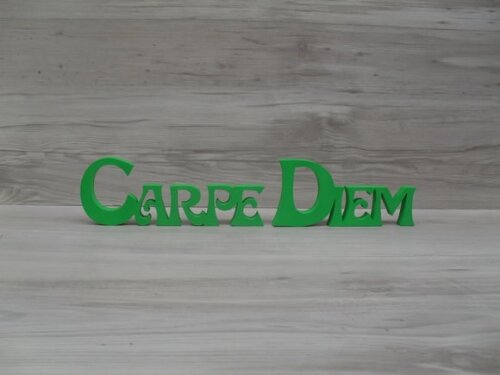 Carpe Diem - Letras Decorativas