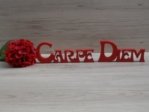 Carpe Diem - Letras Decorativas