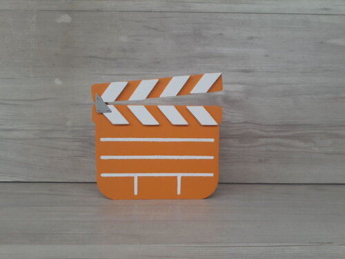 Claquete decorativa de mesa - MDF