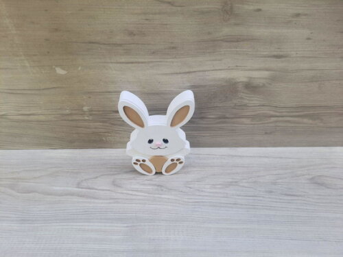Coelhinho de Mesa em mdf - Decoração Infantil - 15 cm