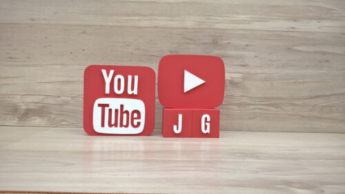 Combo Youtube - Nome em Cubos 2 Letras + Símbolos