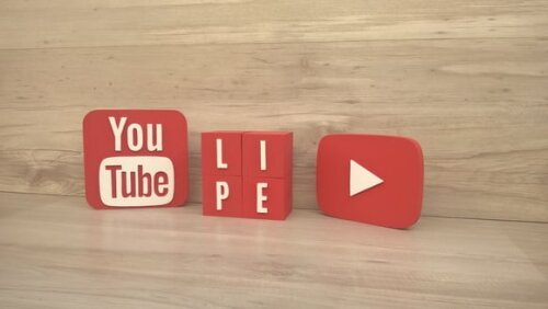 Combo Youtube - Nome em Cubos 4 Letras + Símbolos