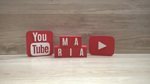 Combo Youtube - Nome em Cubos 5 Letras + Símbolos
