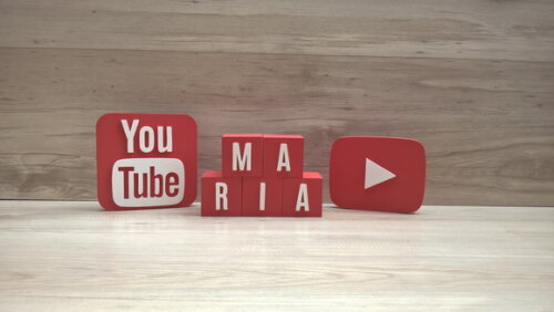 Combo Youtube - Nome em Cubos 5 Letras + Símbolos