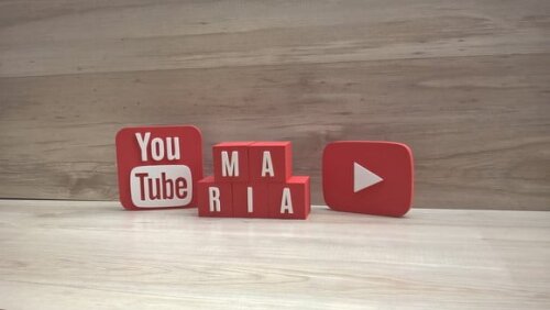 Combo Youtube - Nome em Cubos 5 Letras + Símbolos