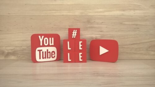 Combo Youtube - Nome em Cubos 5 Letras + Símbolos