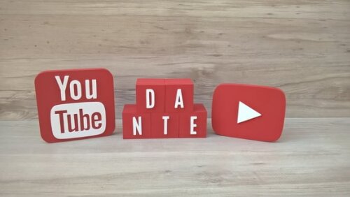Combo Youtube - Nome em Cubos 5 Letras + Símbolos