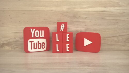 Combo Youtube - Nome em Cubos 5 Letras + Símbolos