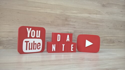 Combo Youtube - Nome em Cubos 5 Letras + Símbolos