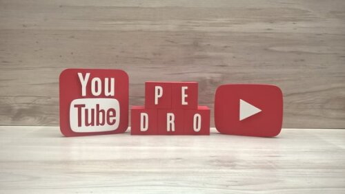Combo Youtube - Nome em Cubos 5 Letras + Símbolos