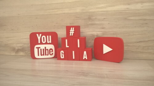 Combo Youtube - Nome em Cubos 6 Letras + Símbolos