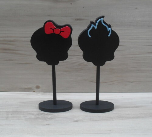 Duo Lousa de Mesa Monster High