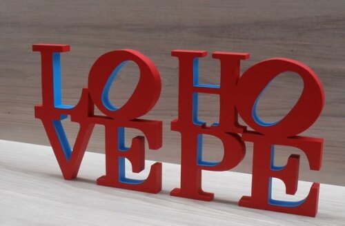 Duo Love e Hope NY Cor Original - 15 cm