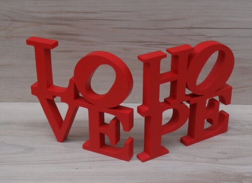 Duo Love e Hope NY - 15 cm