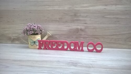 Duo Palavra FREEDOM linha BK + miniatura