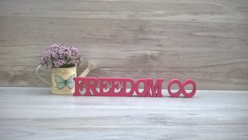 Duo Palavra FREEDOM linha BK + miniatura