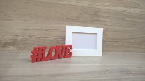 Duo Porta retrato + #LOVE