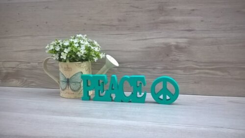 Duo Palavra PEACE - linha BK + miniatura