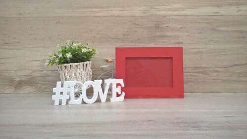 Duo Porta retrato + #LOVE